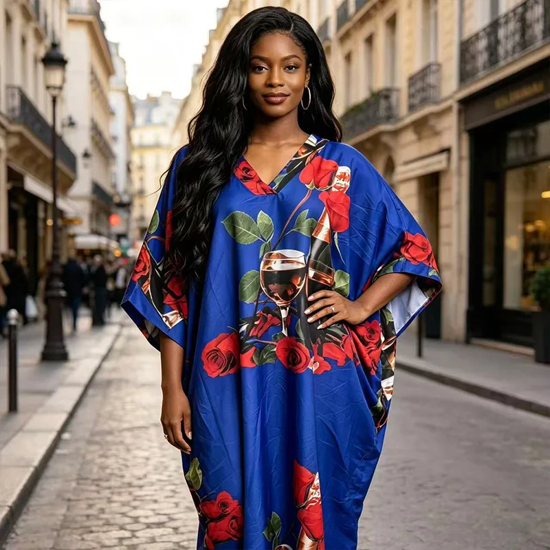

Plus Size Evening Dresses for Women African Luxury Boubou Gown Elegant Muslim Wedding Party Long Dress Ankara Ladies Clothing