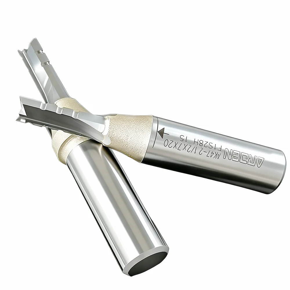 

3 Flutes Straight Router Bit 3-blade Cutting CNC Milling Cutter Carbide Cutter for Wood MDF Drilling Cutting Engraving
