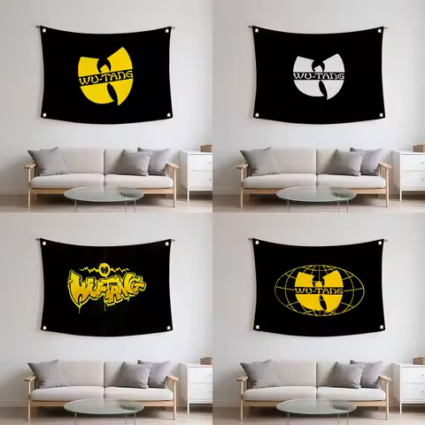 Wu-TangS C-Clan Cool Flags Room Decor Outdoor Decors Personalized Items Flags For Bedrooms Home Funny
