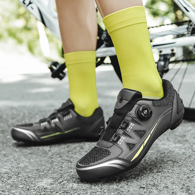 

Bicycle professional cycling shoes new unisex four seasons fashion comfort breathable slip resistant wear-resistant riding shoes
