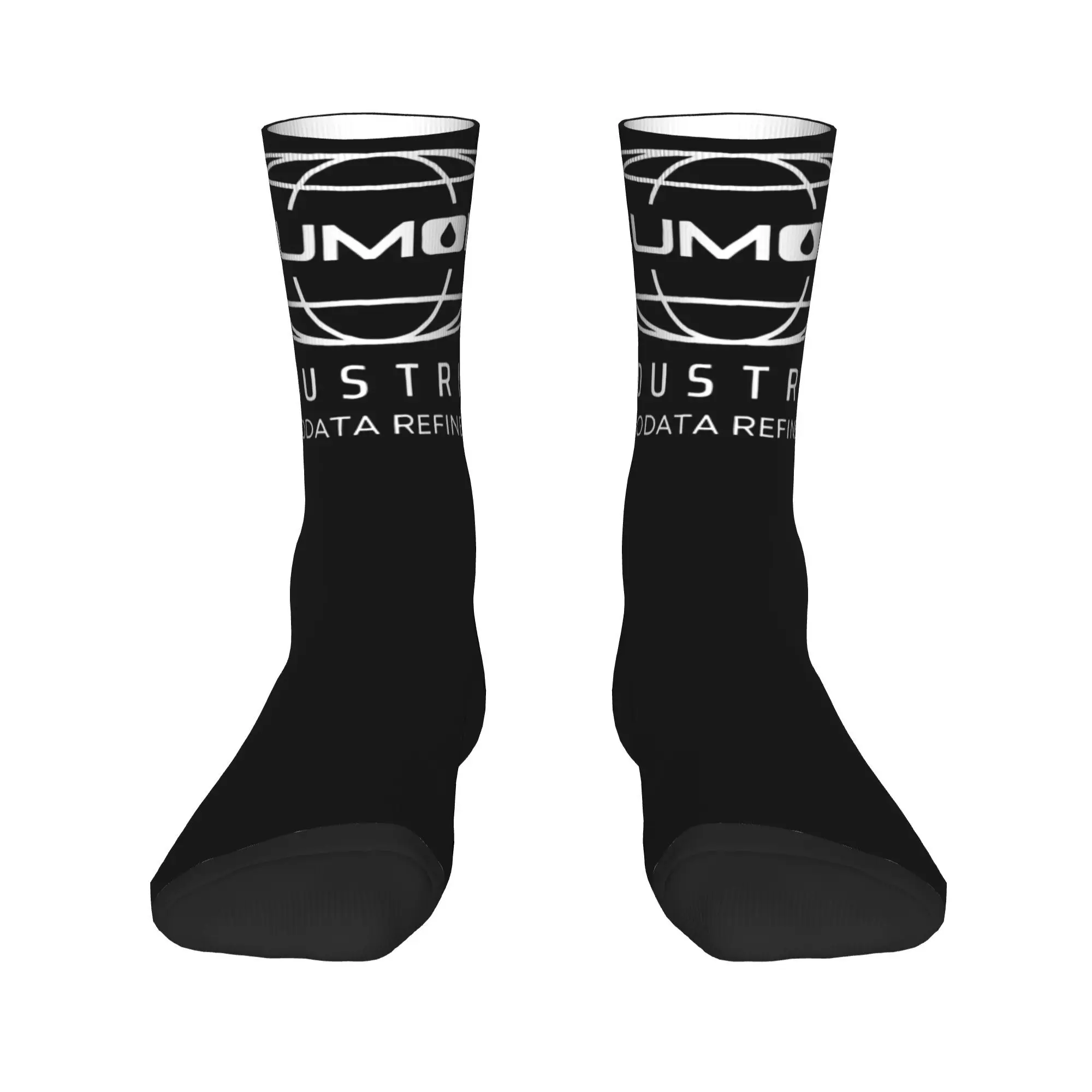 Lumon Macrodata Refinement Theme Design Dress Socks Merch for Sports Wear Cozy  Printed Socks