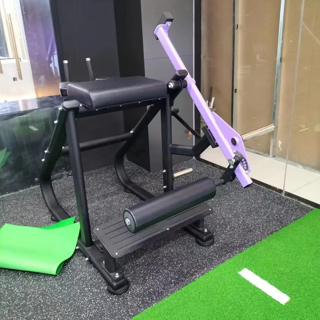 

China Factory Commercial Reverse Plate Loaded Strength Machine for Gym Fitness Steel Material Focusing on Leg Exercise