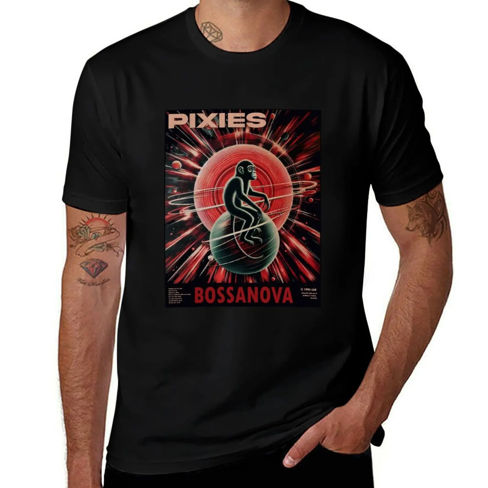 Bossanova - Pixies T-Shirt summer top plus size tops graphic t shirts Short sleeve tee mens shirts graphic tee