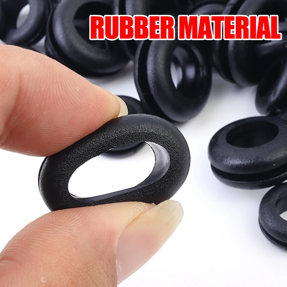 8/10/12/14mm Rubber O-ring Sealing Washer Plumbing Gasket Oil Resistant Automobile Plumbing Faucet Water Repair Cable Guard