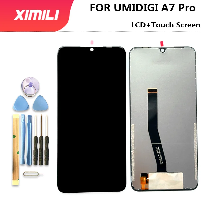 Original For Umidigi A7 PRO LCD Display + Touch Screen Digitizer Assembly Replacement For A7PRO 6.3\'\' Android 10 A9 PRO