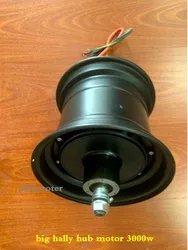 8 inch rim strong power 3000w BLDC brushless hub motor for Electric motorcycle phub-8PMS