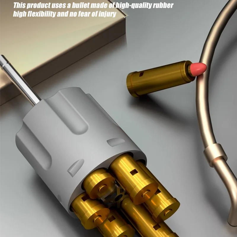 ปืนของเล่น Magnum ZP-5 357 รุ่นยาว ทำจากโลหะผสม สำหรับเด็กผู้ชาย ยิงได้ ใช้กระสุนนิ่ม ปืนพกของเล่นเสริมพัฒนาการ พร้อมกระสุนและปลอกกระสุนจำลอง