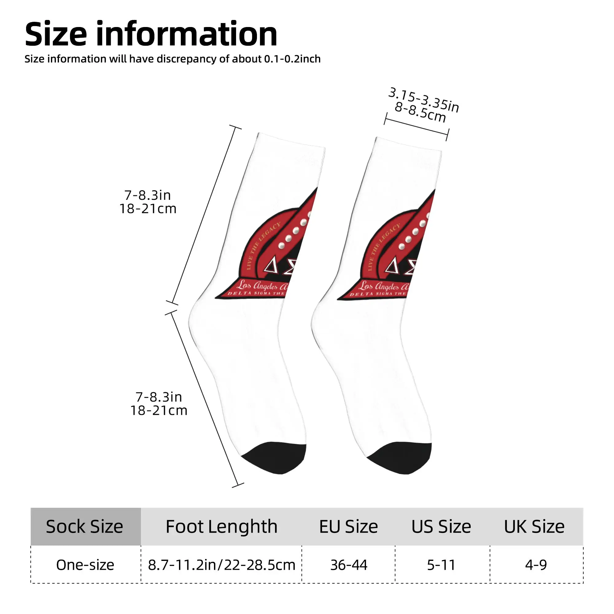 Custom Harajuku Tillman_dst_laac main logo Socks Men Women Warm 3D Printing  Sports Football Socks view 4