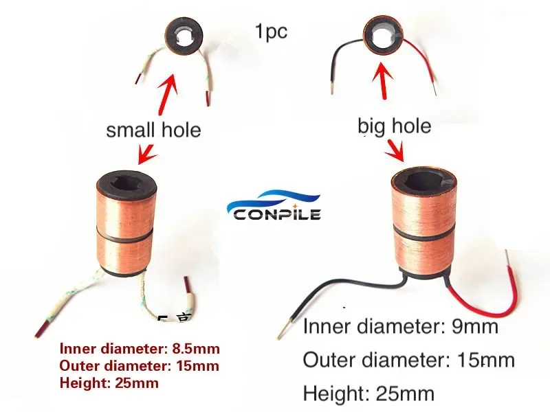 1pc for Cummins 153 double bridge large hole small hole automobile generator copper head slip ring collector