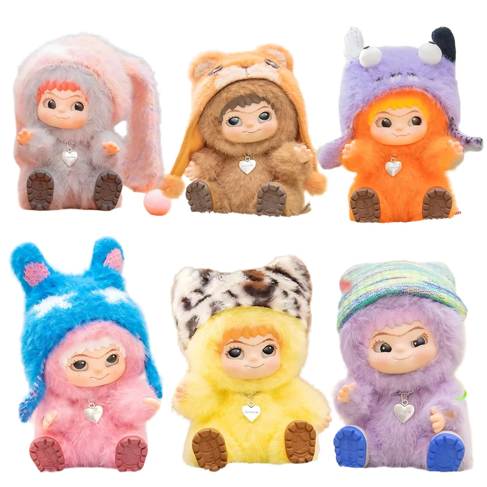 

The First Generation of Mao Mao Trendy Party Series Wakuku Figurines Blind Boxes Plush Dolls Girls' Gifts Birthday Gifts