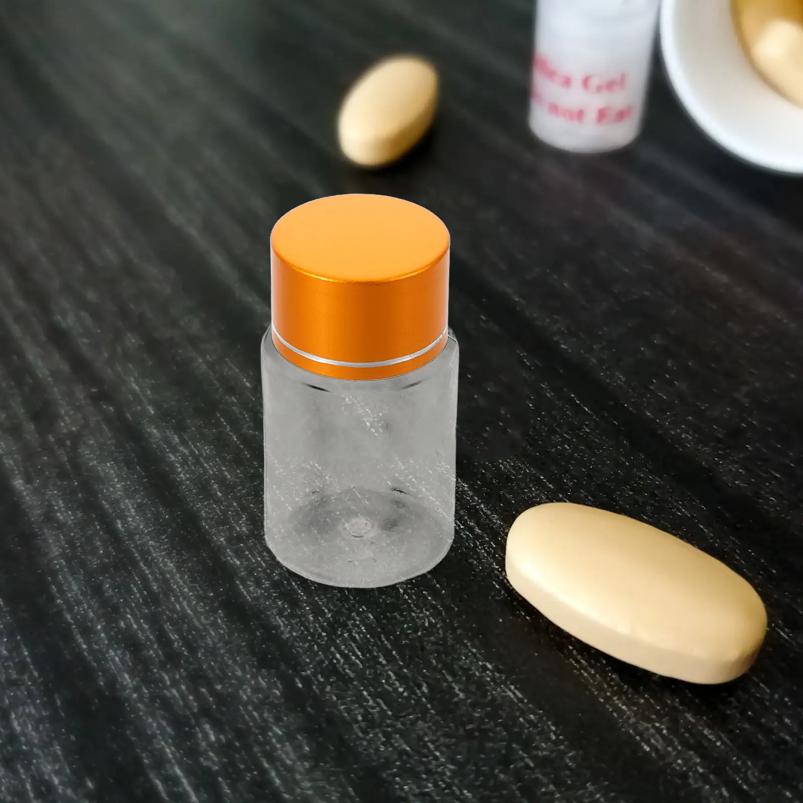 

20Pcs Clear Plastic Pill Bottles Leakproof Sealed Medicine Storage Containers Small Airtight Bottles Travel Organizer Powder