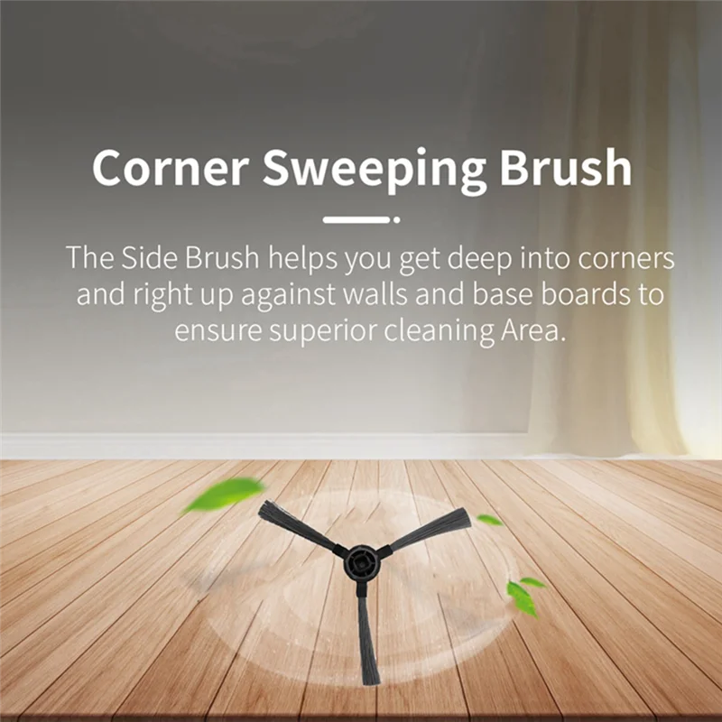 4PCS Filter Side Brush Mop Cloth for MAMNV BR150 BR151/ ZCWA BR150 BR151 / ONSON BR150 BR151 Robot Vacuum Cleaner