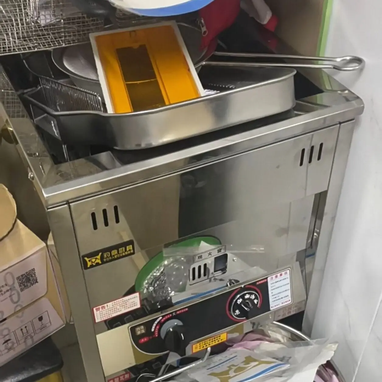 

Commercial Gas Fryer Energy Saving Deep Fryer Stainless Steel French Fries Frying Machine