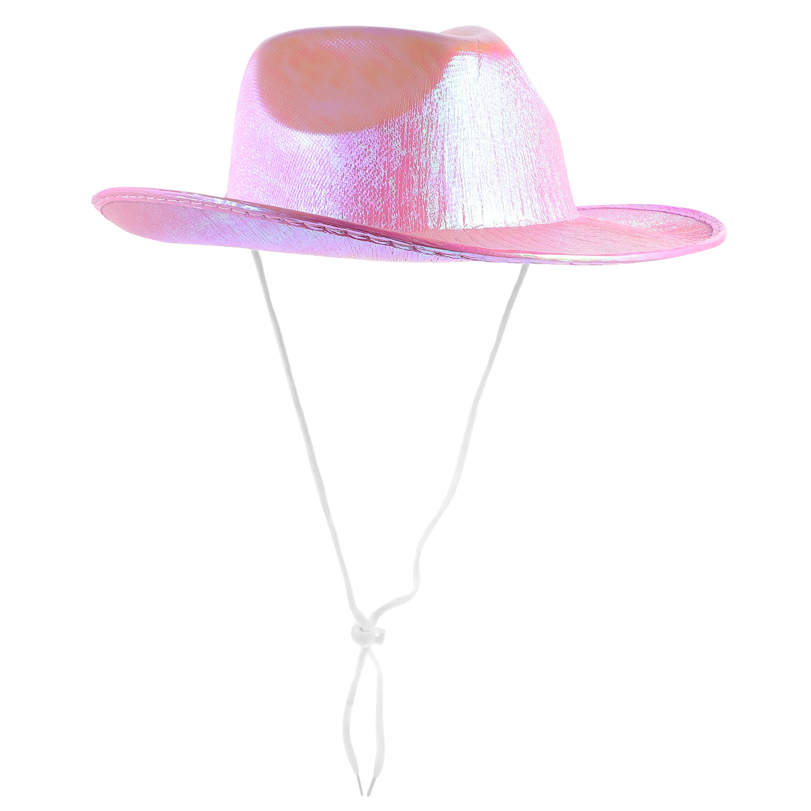 

Fluorescent Denim Adjustable Hat Men Rope Cowgirl Hats for Women Men Western Party Costume Accessory Theme Event