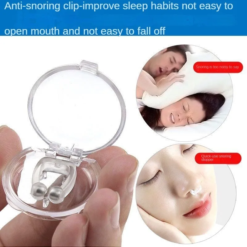 Antisnoring nariz clip dos homens, dormir noite uso, ronco, uso especial