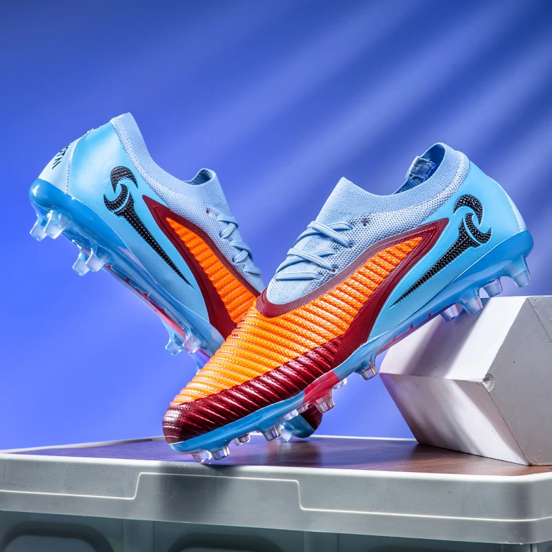 

Outdoor FG Football Field Boots Men Fast Football Shoes Professional Society Cleats Soccer Shoes High Quality Sneaker Unisex