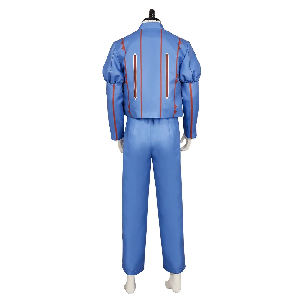 Mago Sirene Profonde Jaskier Abbigliamento Cosplay Costume da Cartone Animato Uomini Adulti Travestimento Jaskier Gioco di Ruolo Fantasia Uniforme Vestiti per Uomo