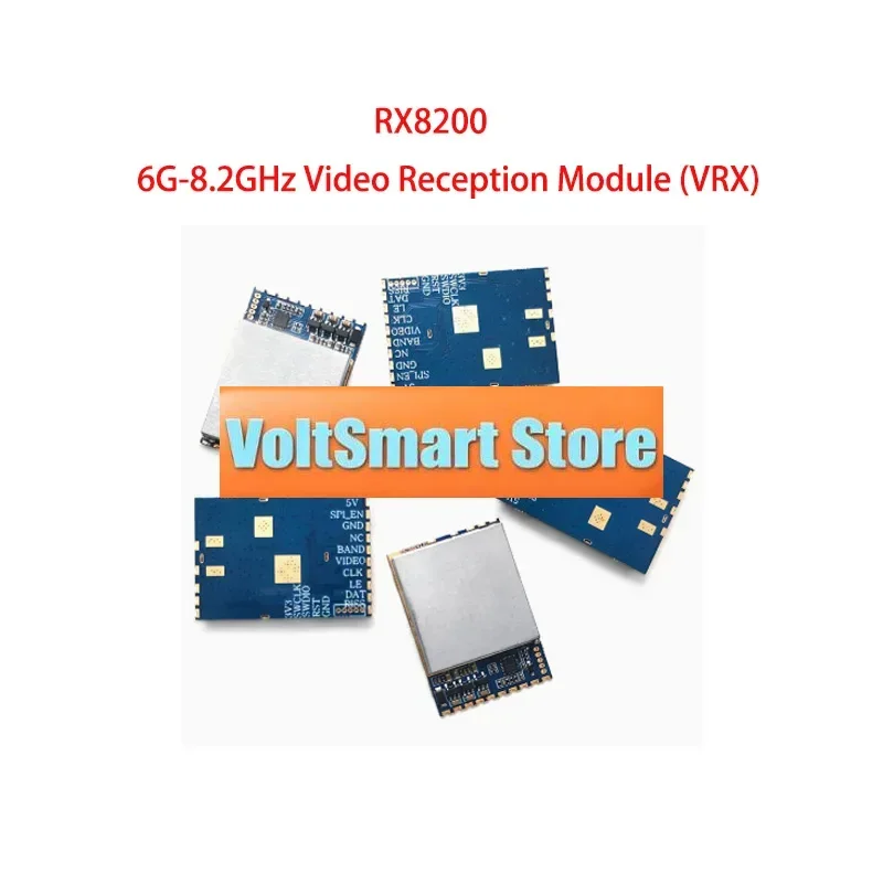 VoltSRX8200 6GHz-8.2GHz Video Receiver Module VRX For FPV RC Racing Drone