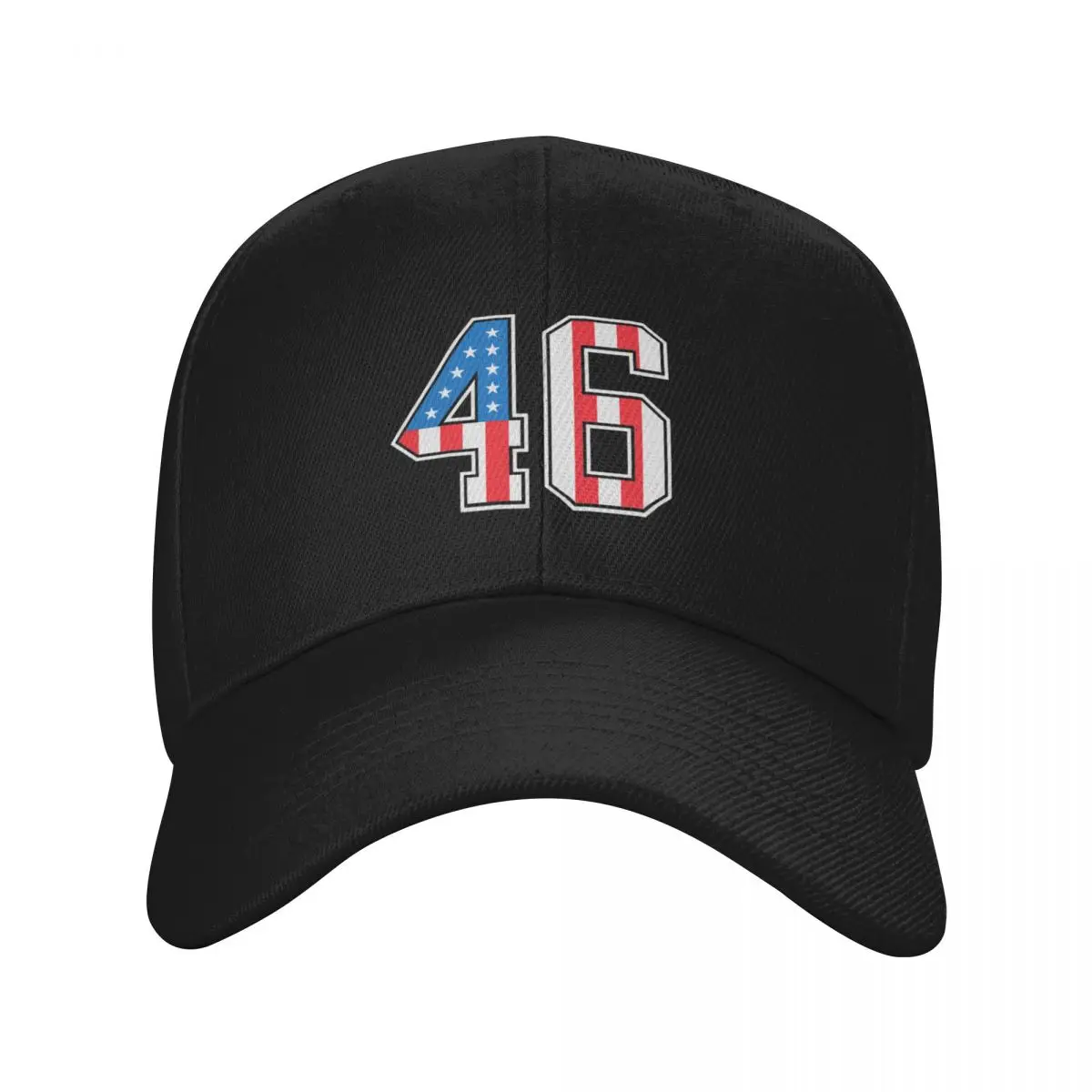 46 American Classy Numbers forty-six United States Flag Baseball Cap Gentleman Hat Streetwear Designer Hat Women's Hats Men's