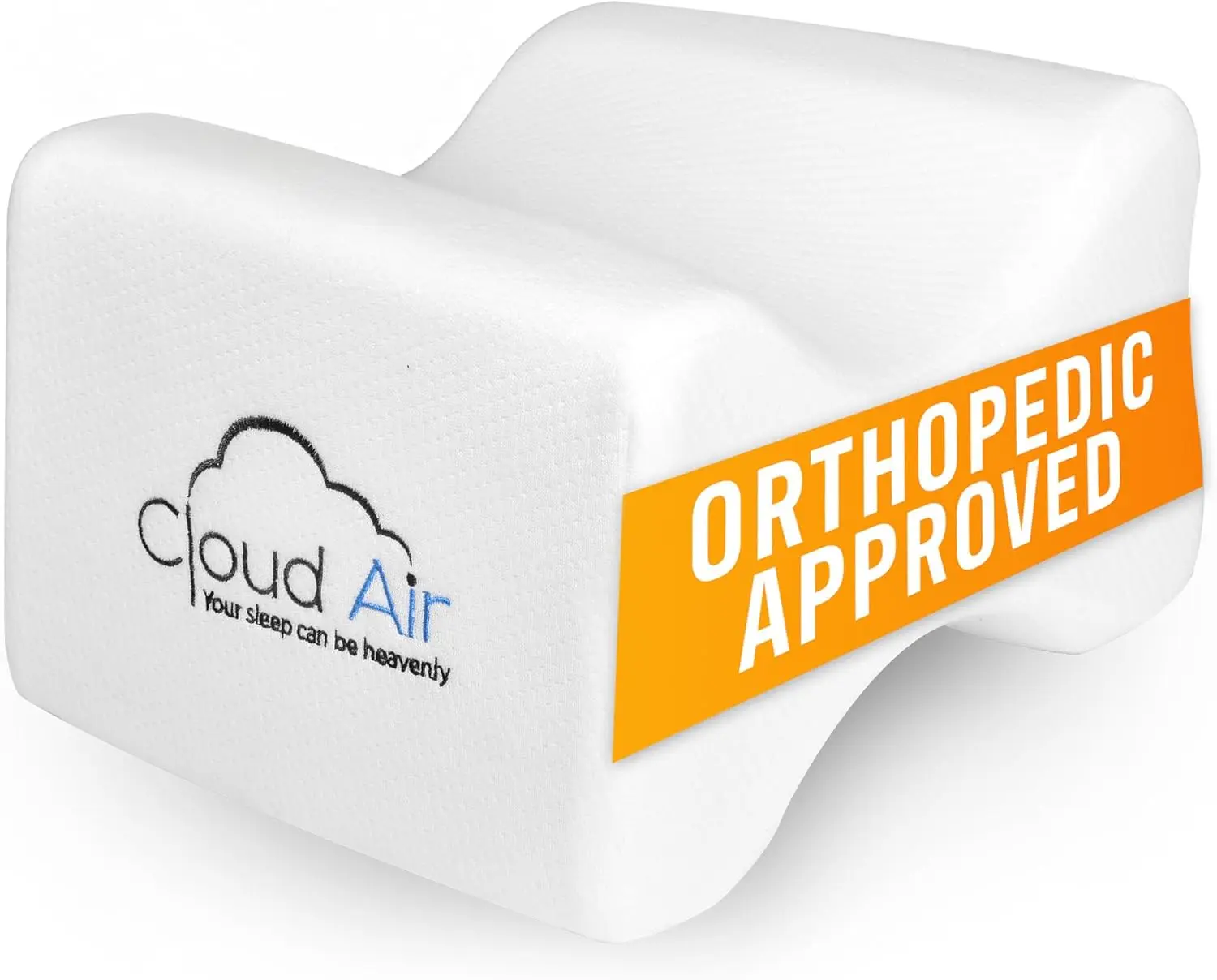 

Подушка для коленей из пены с эффектом памяти для тех, кто спит на боку - снимает дискомфорт в спине, ногах и тазу