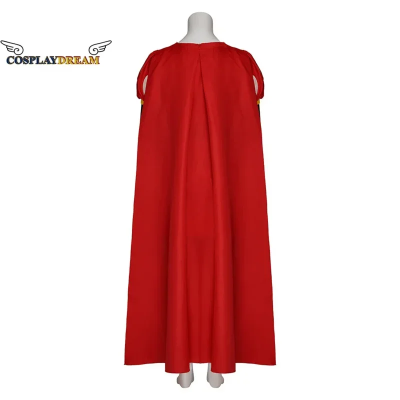 Shrek Lord Farquaad Cosplay Kostüm grün Monster Farquaad Anzug Halloween Phantasie rot Outfit Umhang für Männer Erwachsene