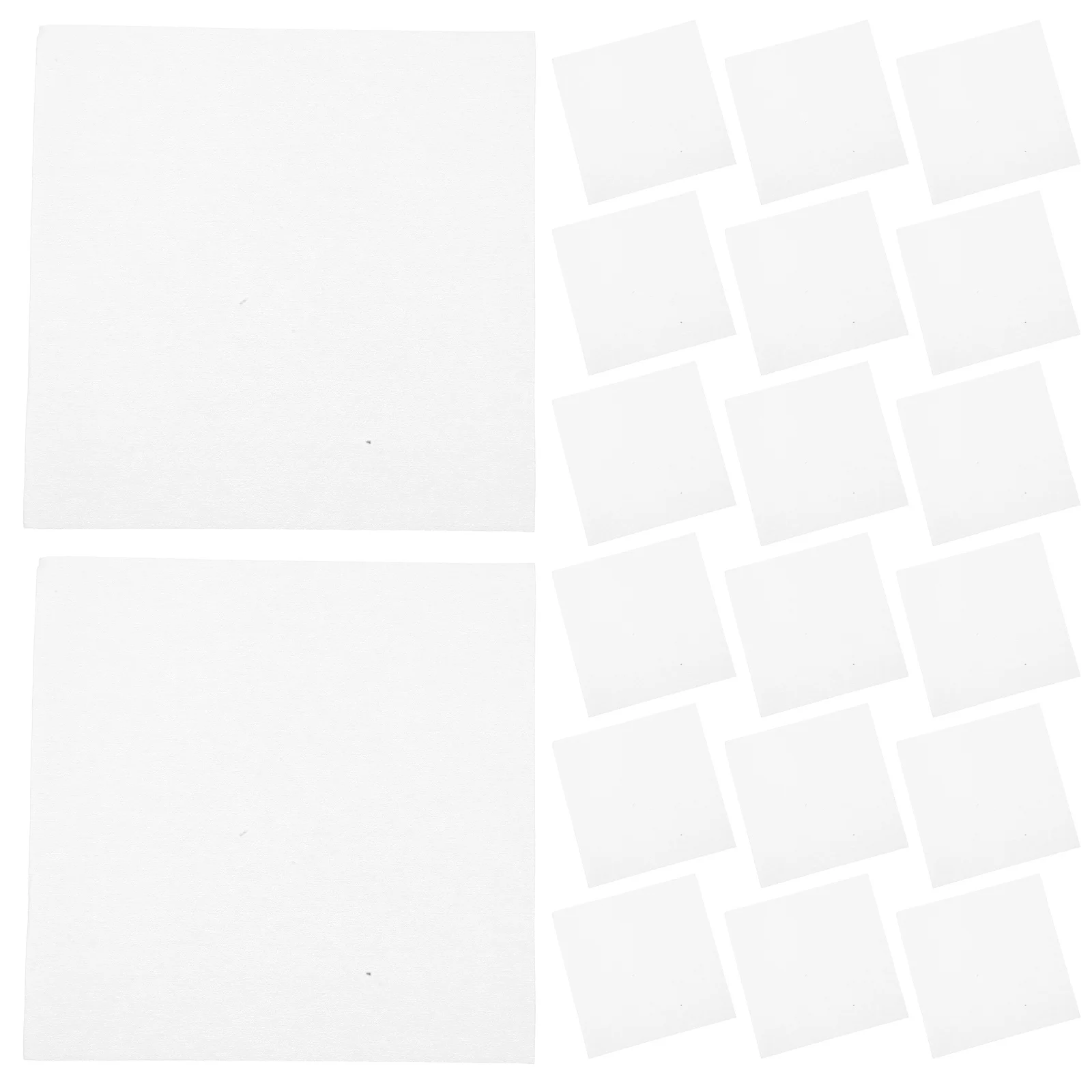 

300 Pcs Bird Cage Mats Absorbent Urine Pad Liner Bottom Liners Protector Accessories for Parakeets Bedsheets