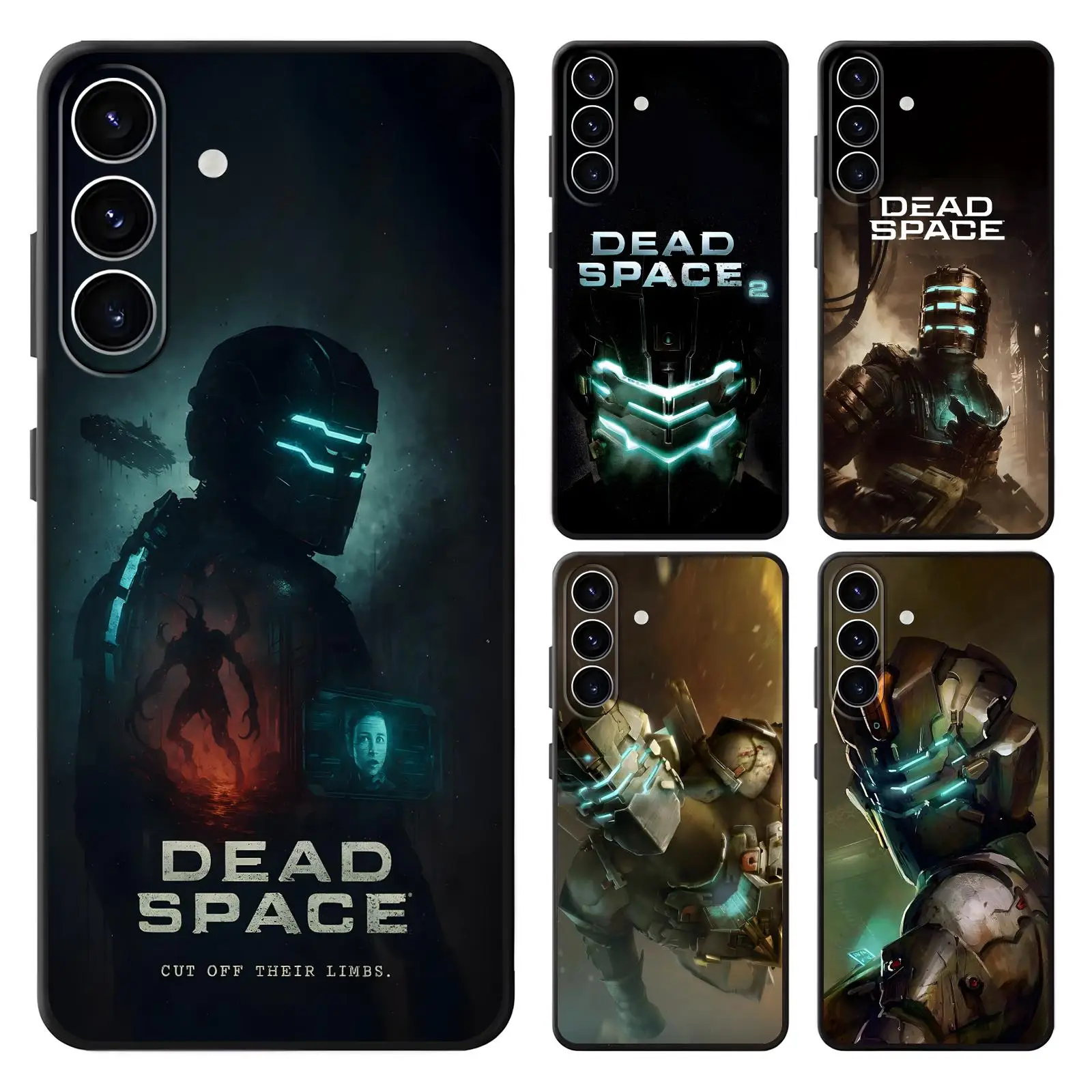 hot game Dead Space  Phone Case For Samsung A57 A56 A37 A27 A17 A36 A26 A55 A35 Anti-Drop Soft Black Case
