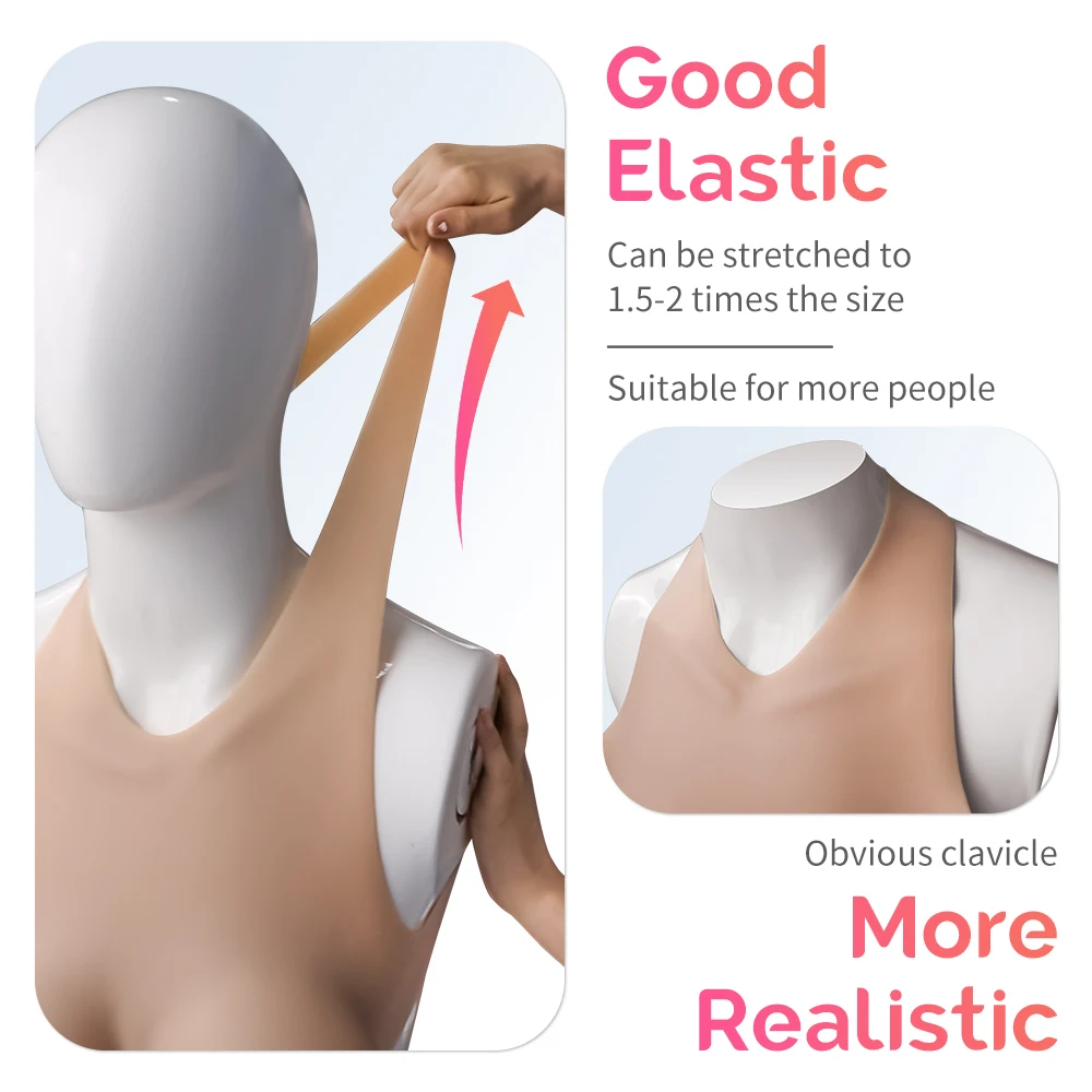 Silicone Artificial Boobs Cosplay Male to Female Breast Forms Lifelike Tits Sexy Large Breast Prosthesis Transvestite Shemale