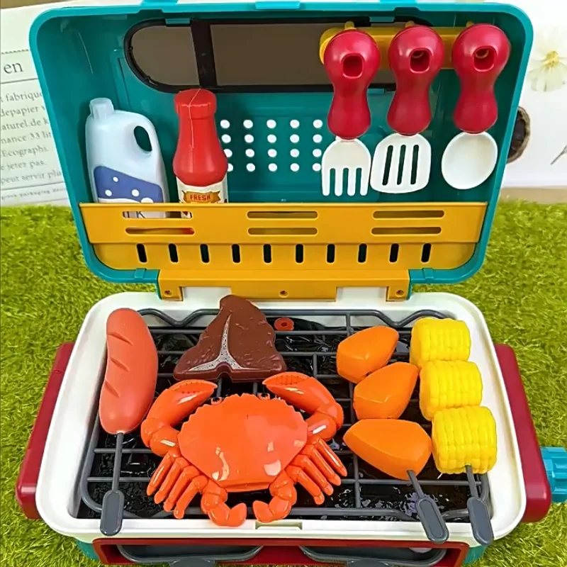 kids-barbecue-grill-electric-bbq-oven-with-spray-pretend-cooking-kitchen-toy-kitchen-accessories-role-play-game-girl-boy-gifts