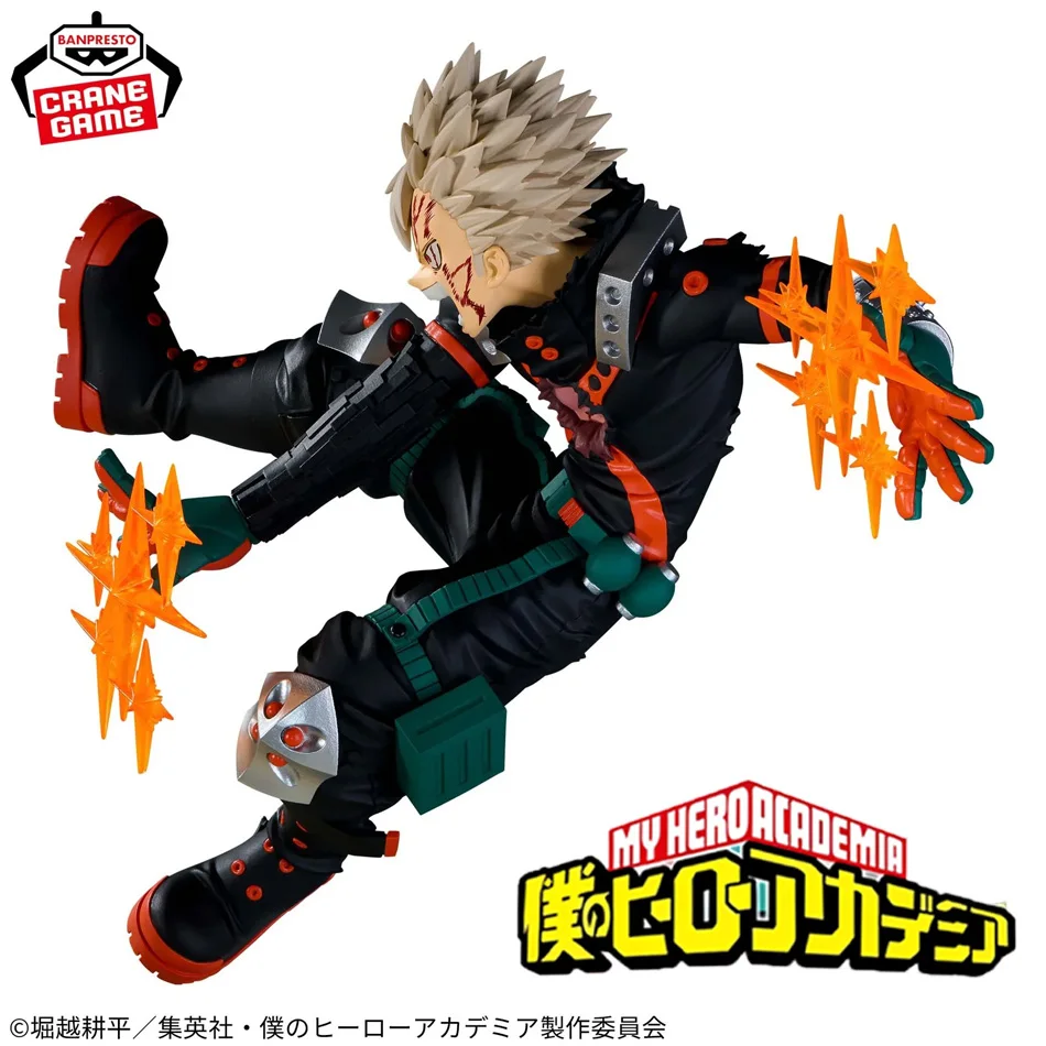 Hot 18 cm Anime Mijn Hero Academia Perifere Hero Bakugou Katsuki Actiefiguren PVC Model Decor Collectible Standbeeld Kerst speelgoed