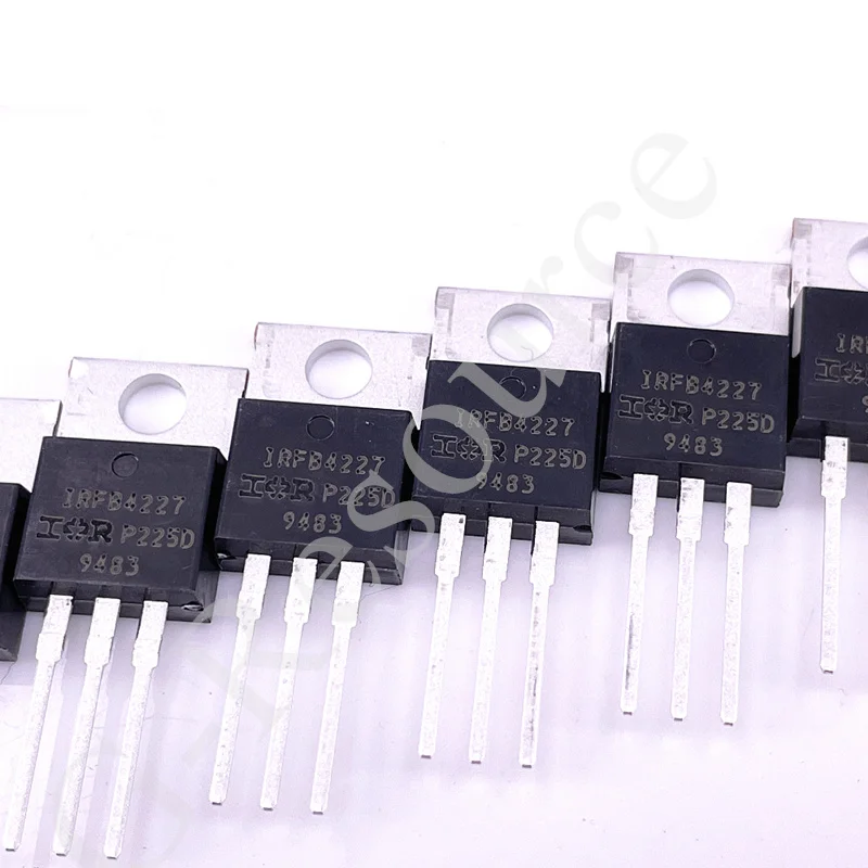 (10pcs) IRFB4227PBF IRFB4227 FB4227 TO-220 N-Channel 200V 65A MOSFET PDP Switch