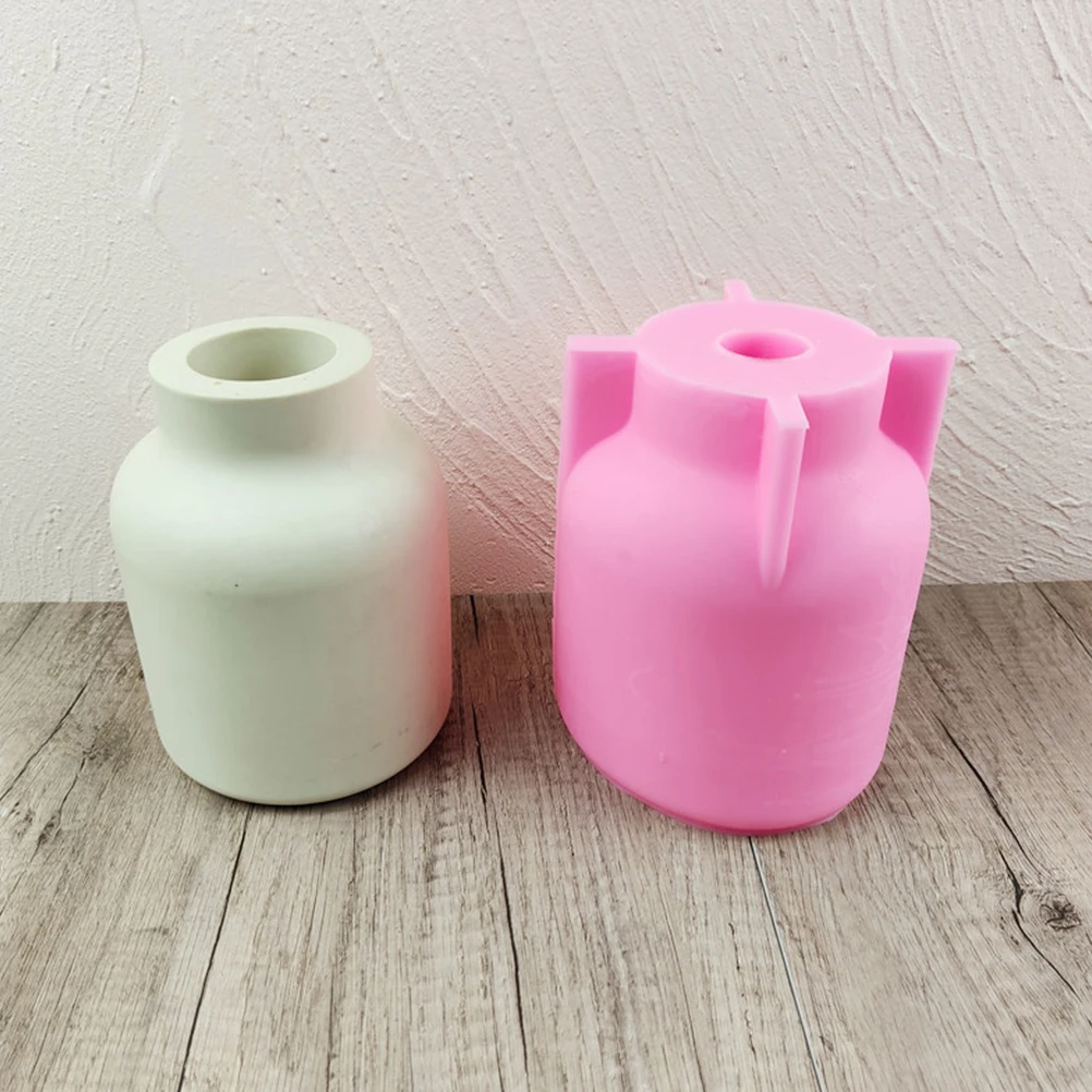 

Flower Vase Mold Silica Gel Plant Pot DIY Silicone Molds Casting Vase Smooth Surface Easy Release Lightweight Portable