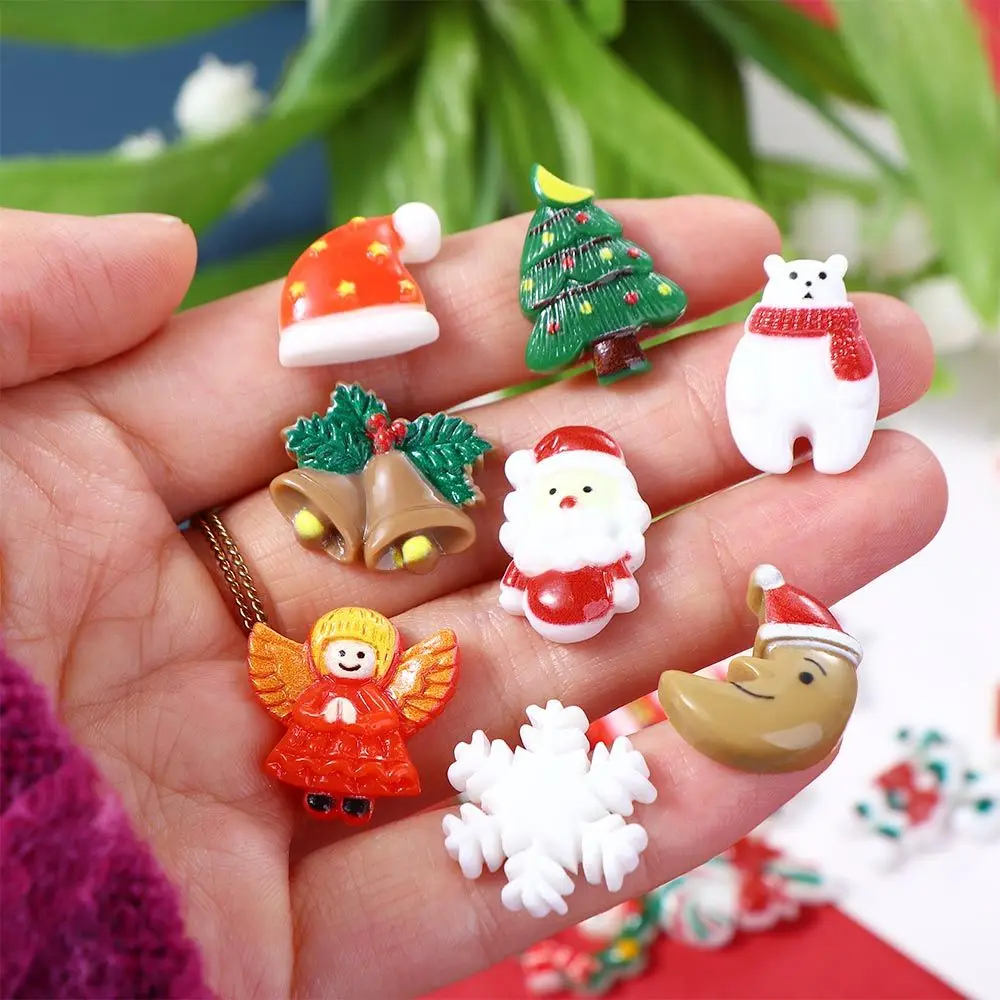 Making Manicure Accessory Lucky Bag Phone Case Decor Craft Supplies 3D Nail Art Decoration Resin Pendant Christmas Nail Charms