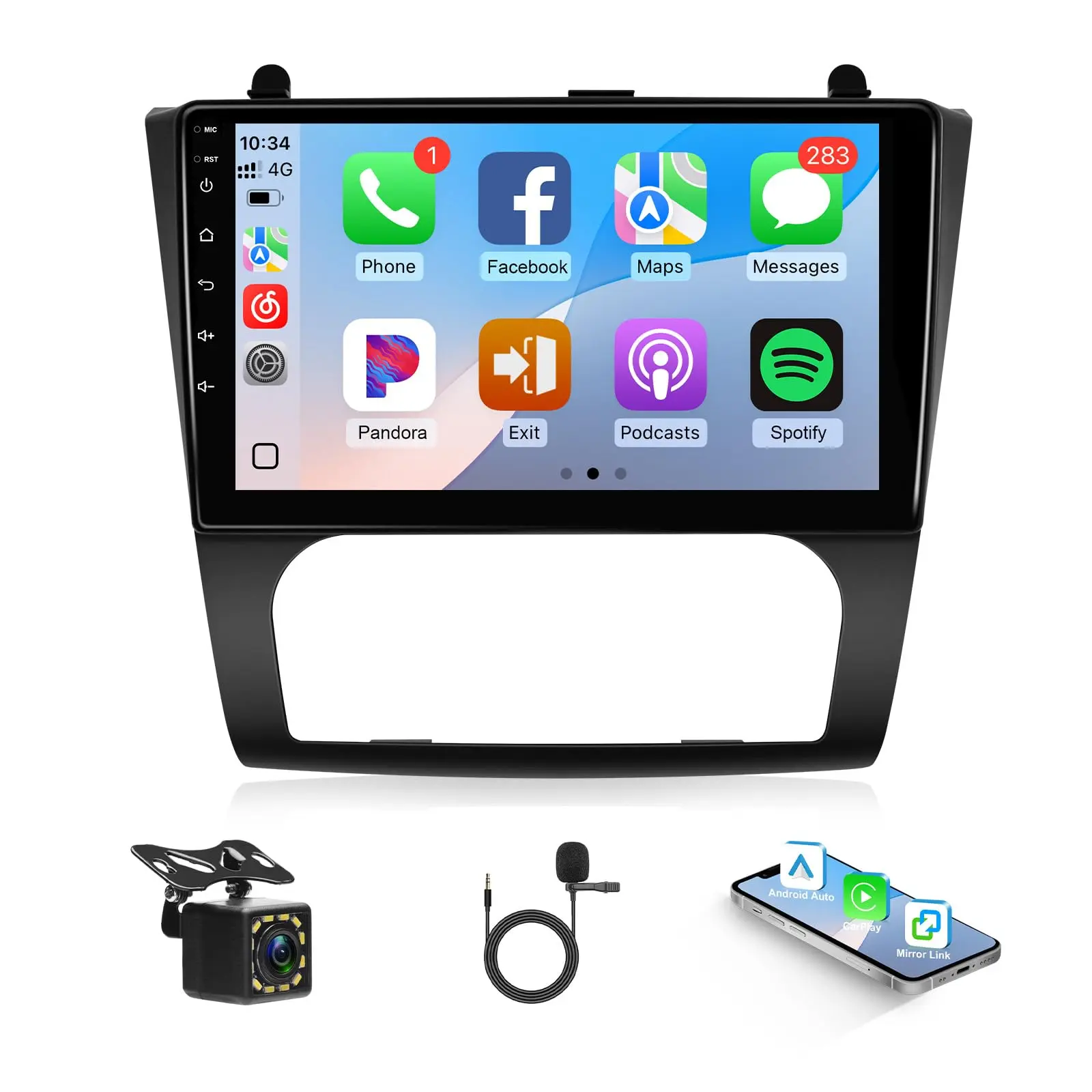 Double Din Linux Radio for Nissan Altima 2008 2009 2010 2011 2012 For Auto AC(Not Fit B.O.S.E&Large Screen)