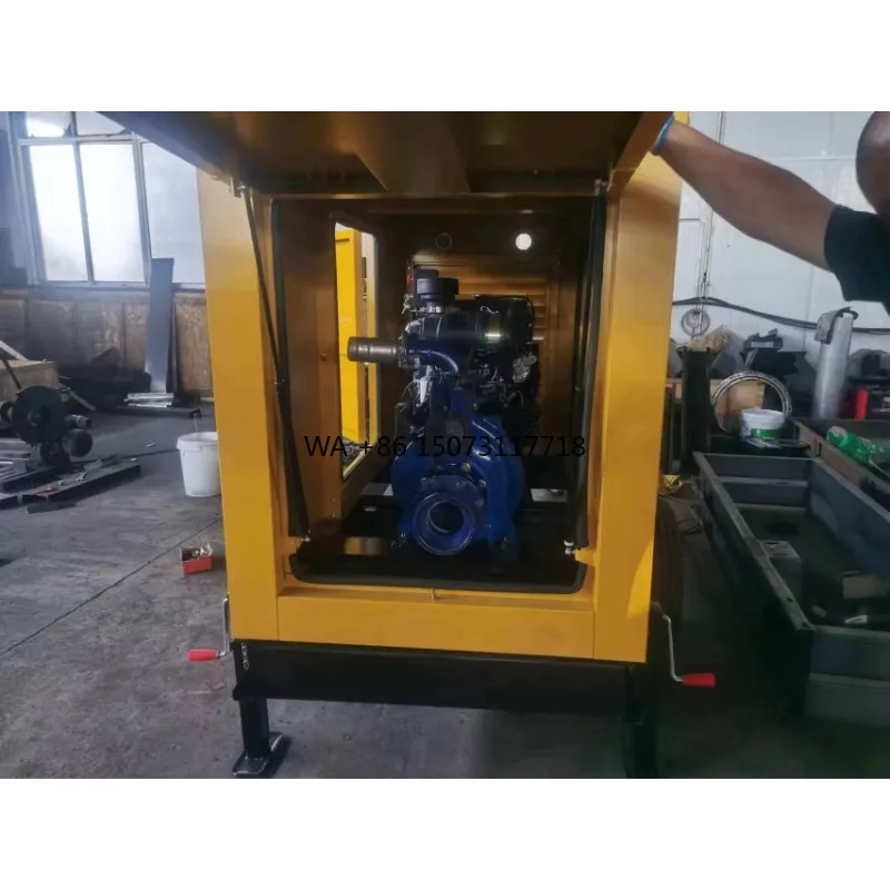 

4 Cylinders Engine Direct Connection Centrifugal Pressure Water Pump for Spray Irrigation