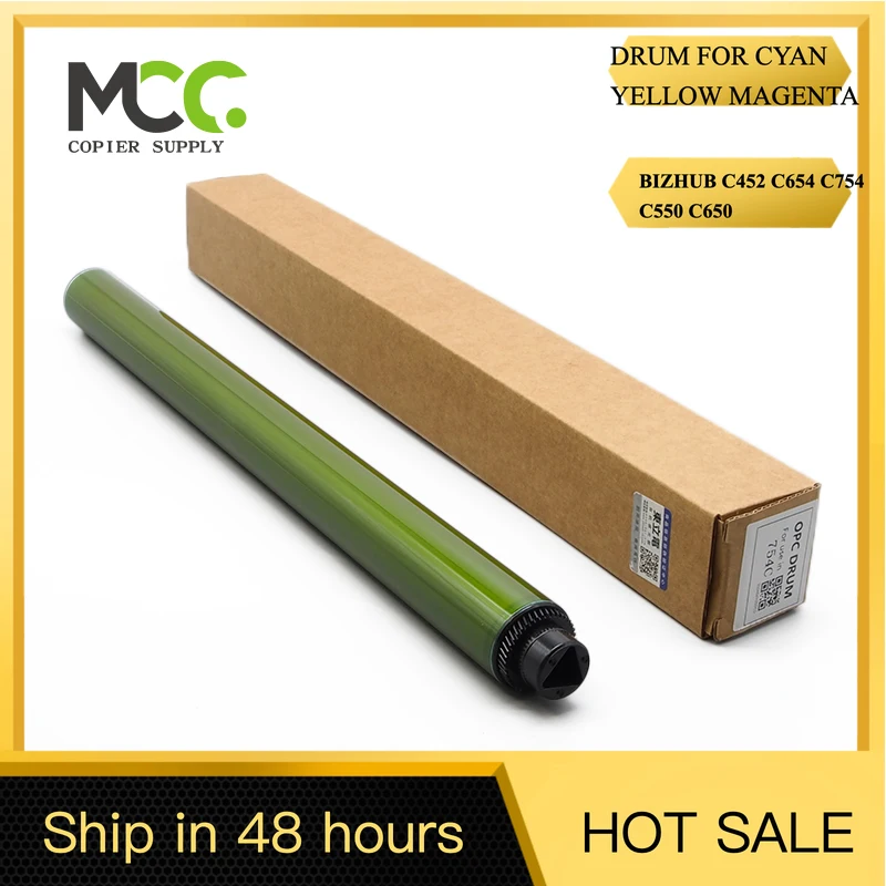 

1 шт. DL CMY ЦВЕТНАЯ БАРАБАН OPC ДЛЯ KONICA BIZHUB C451 C452 C654 C754 C550 C650 C552 C652 C654E C754E A0600JF-Color