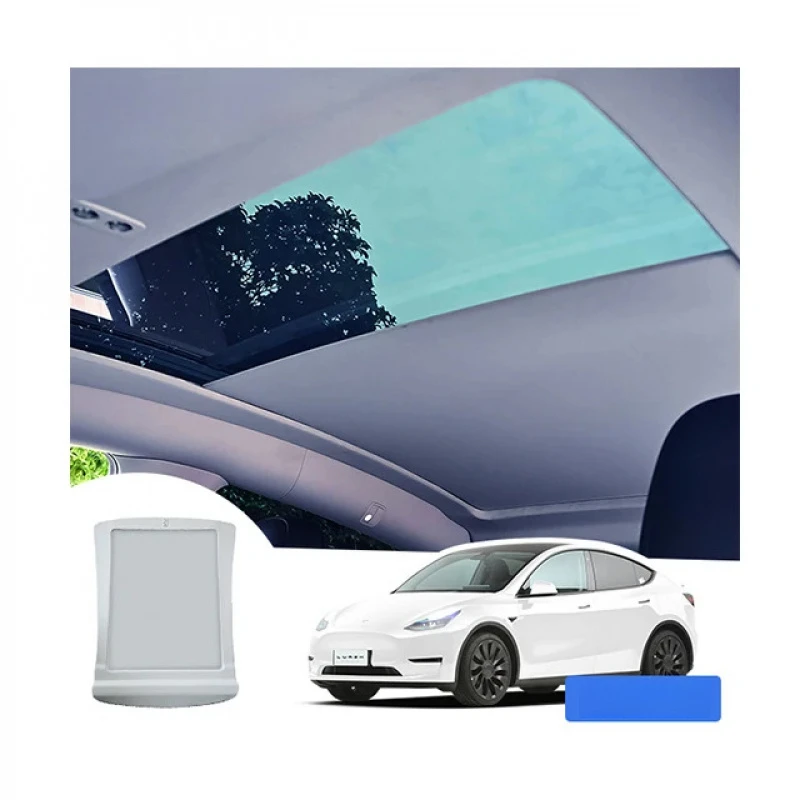 

Лидер продаж на заводе, аксессуары для салона автомобиля, электрический солнцезащитный козырек на крышу, электрический стеклянный солнцезащитный козырек для Tesla Model Y 2021-2024, автомобильный солнцезащитный козырек