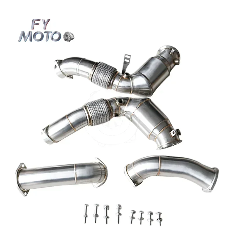 

Exhaust catted Downpipe for BMW M5 F90 S63M X5M (F95) X6M (F96) 2022+ models with V8 twin turbo