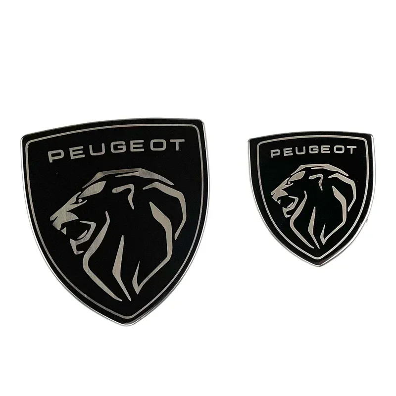 Lion Car Front Grille Emblem for Peugeot 406 405 205 3008 206 5008 308 208 408 508 407 107 307 Auto Rear Trunk Sticker Badge