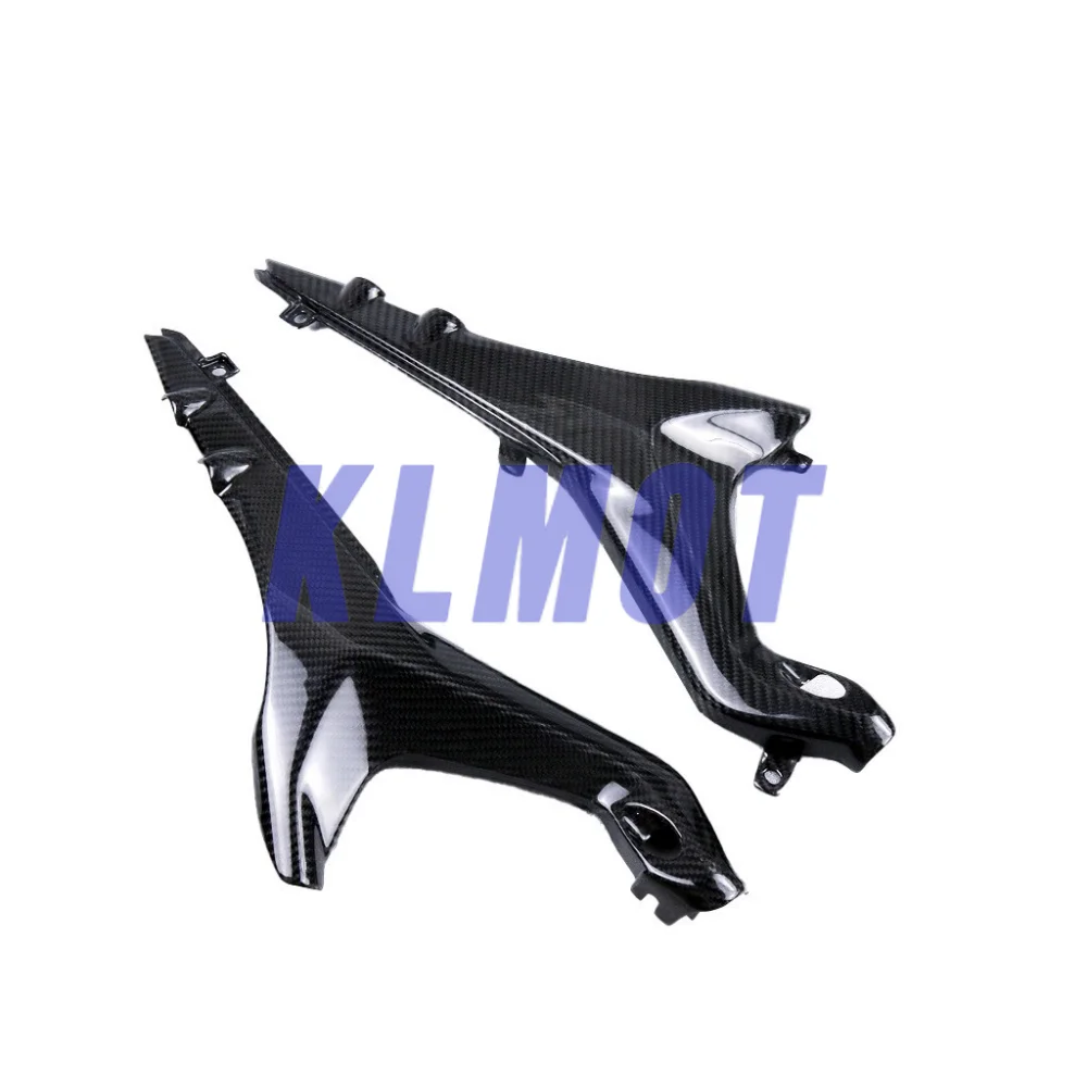 3K Carbon Fiber Seat Side Panels Fairing Kit Frame Side Subframe Cover For Ducati Streetfighter V4 V4S Motorcycle Accessories