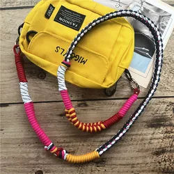 Lanyard Handmade Mobile Phone Cord Shoulder Strap Metal Keyring Bag Body Kit Accessories Ornaments Premium Smartphone Strap