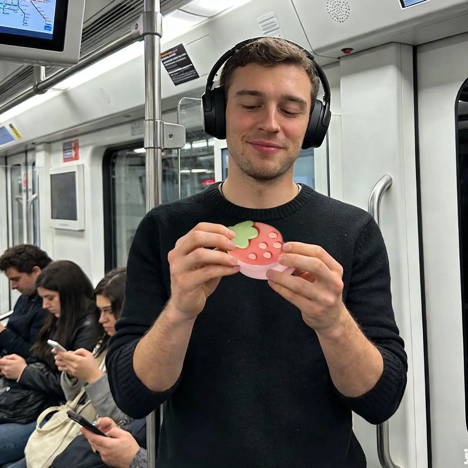 

Игрушки-антистресс для детей, реалистичные, в форме клубничного торта, эластичные, многоразовые, для вечеринок, для мальчиков, девочек, детей и подростков