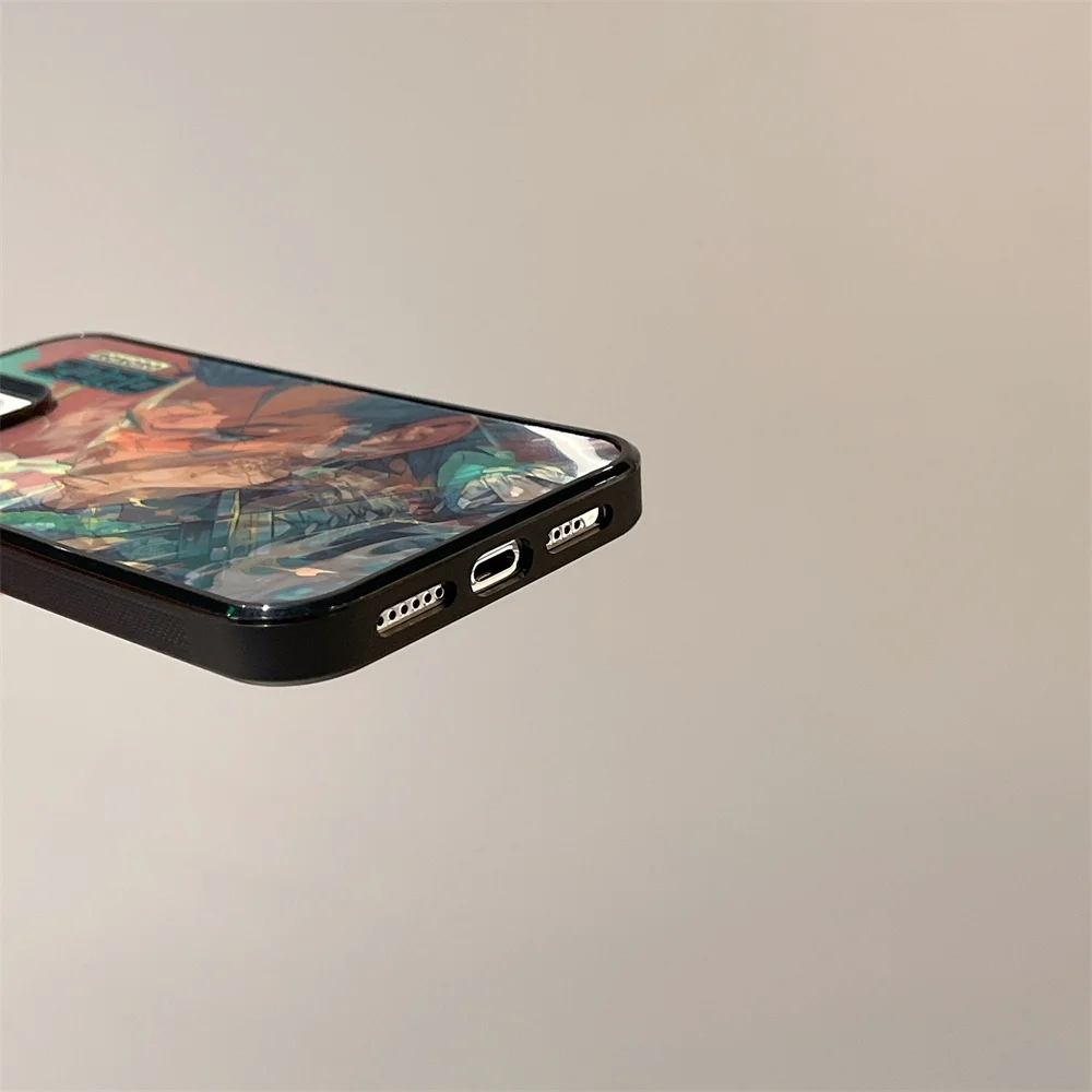 ワンピース ゾロ 3D チェンジングビジュアル マグセーフ対応 マグネットケース iPhone 17 16 15 14 13 12 11 Pro Max ワイヤレス充電対応カバー
