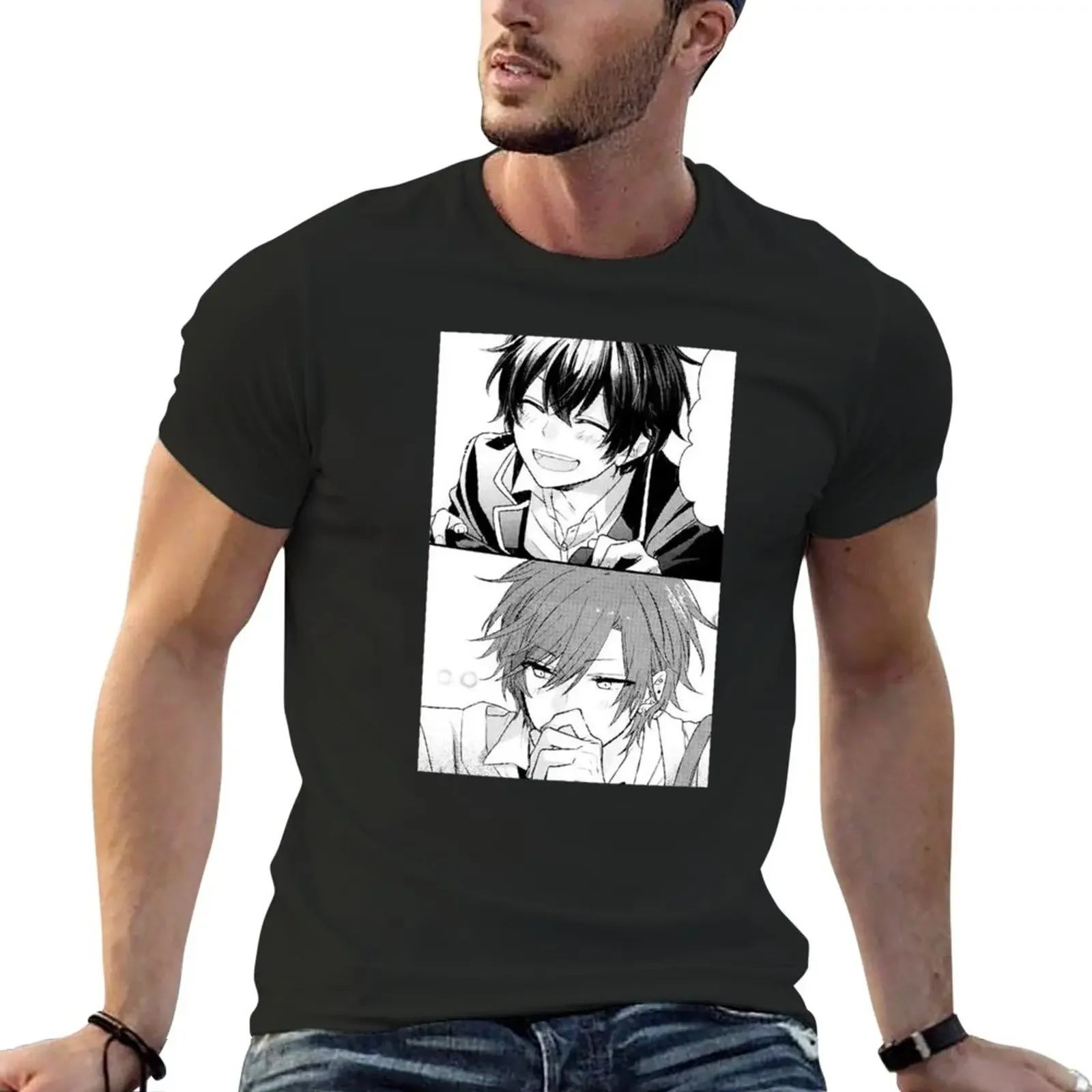 New Sasaki and Miyano anime T-Shirt cute clothes plus size tops tops Short sleeve tee men graphic t shirts redtube bape stelvio