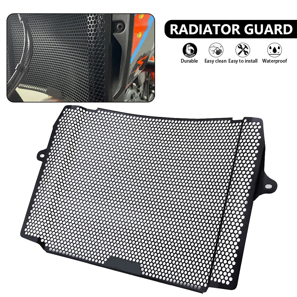 For KTM 1290 Super Duke R 2013 2014 2015 2016 Motorcycle Radiator Grille Guard Cover Protector 1290 SuperDuke R Accessories