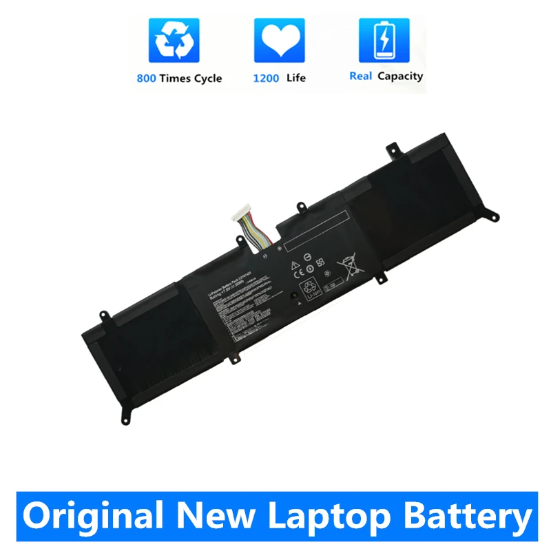Csmhy Original Novo 38wh C21n1423 Bateria do Portátil para Asus X302l X302lj X302la R301la F302lj F302u X302lj-r4073 R4036h