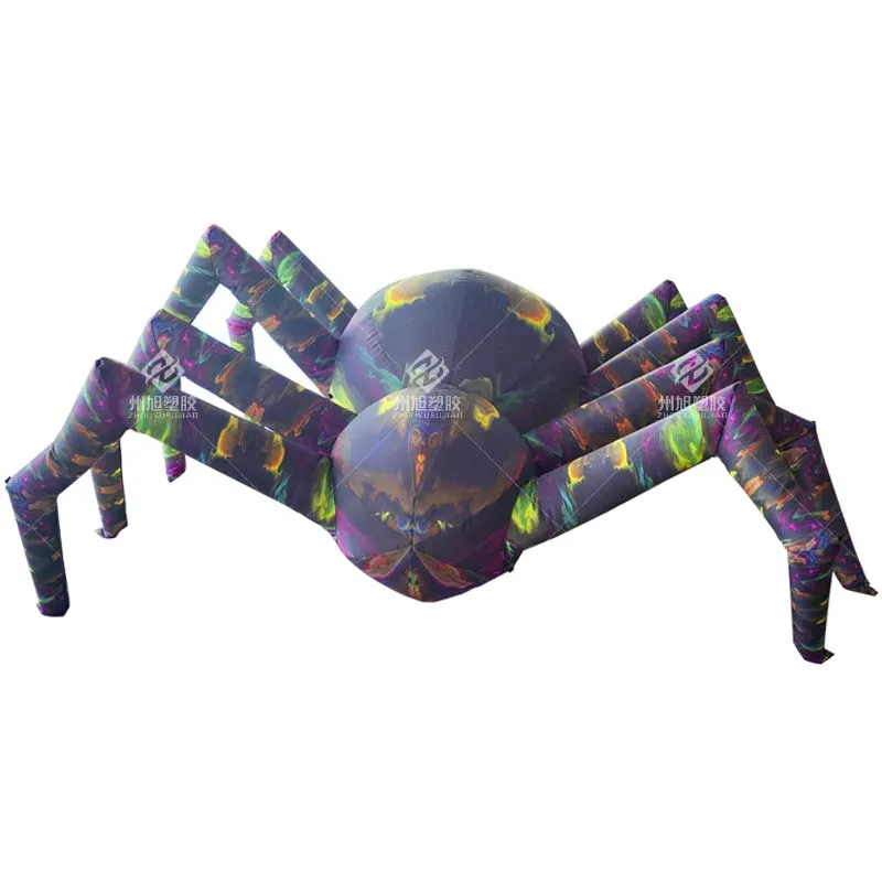 2.5M Halloween Opblaasbare Spin, Kerst Halloween Decoratie, 2.5M Grappige En Coole Opblaasbare Spin