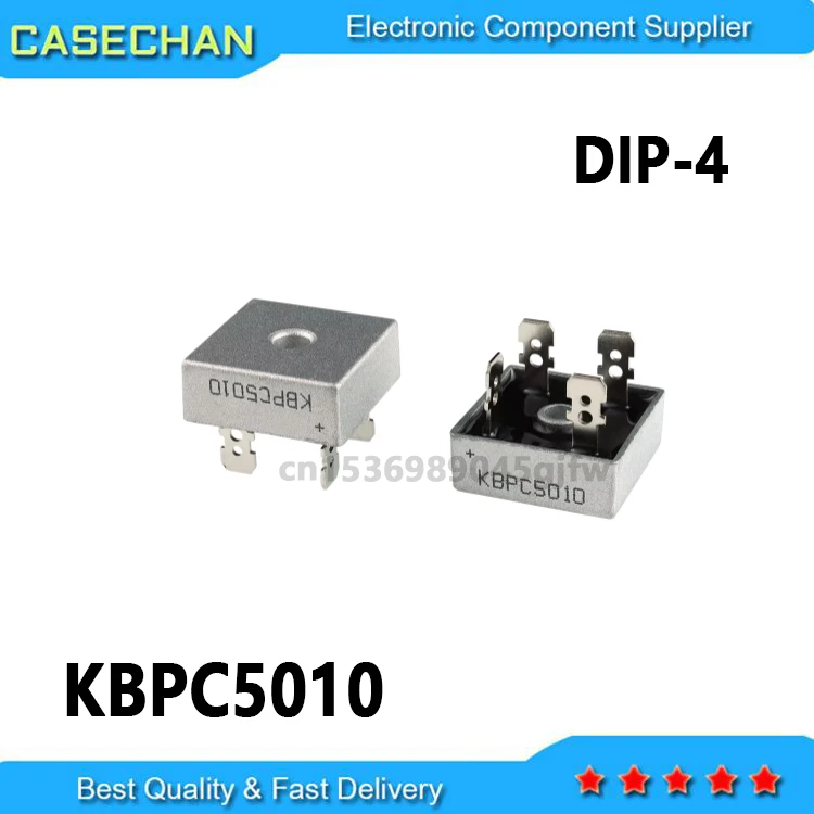 

10 шт. новые и оригинальные 5010 KBPC KBPC5010 DIP-4 50A 1000 В