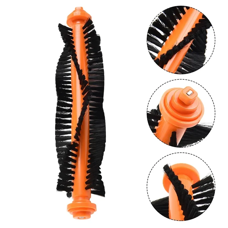 1 шт. для Medion MD 19601, роликовая щетка для бытовой уборки, основная щетка, робот-пылесос, запасные части, пылесос-A77G