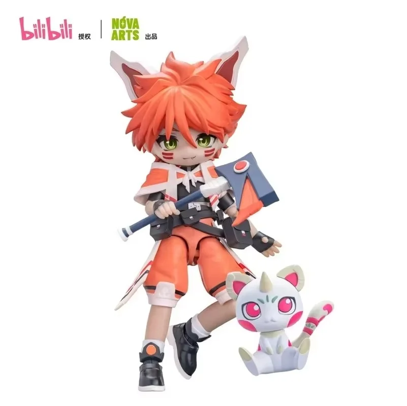 

Оригинальная подвижная фигурка Nova Arts Tobe Hero X Convex Hero X Q Version в слепой коробке, лицензированная Bilibili, подарок для фанатов аниме, в наличии